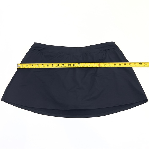 Lands End Swim Skirt with built-in briefs Style 347226 Black size 16 - Picture 7 of 9
